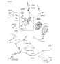 Diagram for 2010 Hyundai Elantra Brake Drum - 58411-2H000