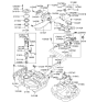 Diagram for Hyundai Elantra Fuel Filler Hose - 31036-2H500