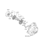 Diagram for 2010 Hyundai Elantra Torque Converter - 45100-23500