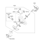 Diagram for 2006 Hyundai Elantra Steering Column - 56310-2H300