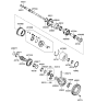 Diagram for 2006 Hyundai Elantra Differential - 45822-23400