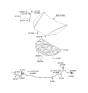 Diagram for Hyundai Elantra Lift Support - 81170-2H000
