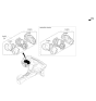 Diagram for 2017 Hyundai Elantra GT Instrument Cluster - 94004-A5600