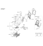 Diagram for 2015 Hyundai Elantra GT Seat Heater - 88196-A5150