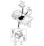 Diagram for 2015 Hyundai Elantra GT Antenna - 96240-A5000