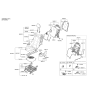 Diagram for Hyundai Elantra GT Seat Cushion - 88100-A5450-SGG