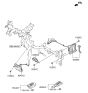 Diagram for Hyundai Elantra GT Body Control Module - 95400-A5555