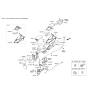 Diagram for Hyundai Center Console Base - 84611-J0200