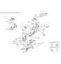 Diagram for Hyundai Accent Center Console Base - 84611-J0200