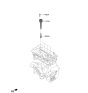 Diagram for 2018 Hyundai Accent Spark Plug - 18849-09070