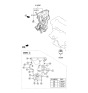 Diagram for 2015 Hyundai Accent Timing Cover - 21350-2B703