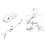 Diagram for 2020 Hyundai Accent Shift Cable - 46790-H9300