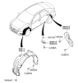 Diagram for 2021 Hyundai Accent Wheelhouse - 86812-J0000