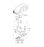 Diagram for 2020 Hyundai Accent Washer Reservoir - 98620-J0000