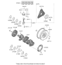 Diagram for 2019 Hyundai Accent Harmonic Balancer - 23124-2B020