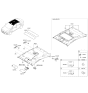 Diagram for 2021 Hyundai Accent Sun Visor - 85210-H9200-TTX