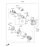 Diagram for Hyundai Armature - 36160-2B614