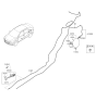 Diagram for 2018 Hyundai Accent Fuel Door - 69510-J0000