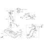 Diagram for 2019 Hyundai Accent Cabin Air Filter - 31453-H9500