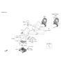 Diagram for 2020 Hyundai Accent Seat Cover - 88360-J0010-PGC