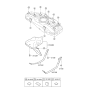 Diagram for 2019 Hyundai Accent Fuel Tank Strap - 31210-H9000