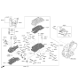 Diagram for Hyundai Veloster Valve Body - 46210-2F000