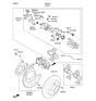 Diagram for 2013 Hyundai Accent Brake Disc - 58411-0U300