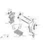 Diagram for Hyundai Veloster Timing Chain Guide - 24431-2B620