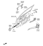 Diagram for 2019 Hyundai Accent Door Check - 79380-H5000