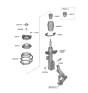 Diagram for 2020 Hyundai Sonata Shock Absorber - 54650-L0500
