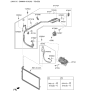 Diagram for 2018 Hyundai Sonata HVAC Pressure Switch - 97721-D4000