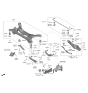 Diagram for 2022 Hyundai Sonata Hybrid Steering Knuckle Bushing - 55138-L1000