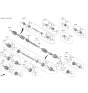 Diagram for 2021 Hyundai Sonata CV Joint - 495R3-L0050