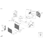 Diagram for Hyundai Sonata Fan Motor - 25380-L1000