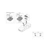 Diagram for 2022 Hyundai Sonata Dome Light - 92800-L0000-NVC