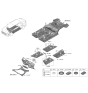 Diagram for 2021 Hyundai Sonata Dash Panels - 84120-L0000