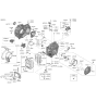 Diagram for Hyundai Sonata Automatic Transmission Oil Cooler - 25620-L0100