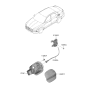 Diagram for Hyundai Sonata Fuel Filler Housing - 81595-L0010