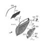 Diagram for 2021 Hyundai Sonata Window Regulator - 83471-L0000