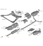 Diagram for 2021 Hyundai Sonata Muffler - 28610-L0000