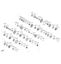 Diagram for 2023 Hyundai Kona N Synchronizer Ring - 43364-2N850