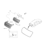 Diagram for 2021 Hyundai Sonata Tailgate Latch - 81230-L0000