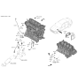 Diagram for 2022 Hyundai Sonata Crankshaft Position Sensor - 39180-2S200