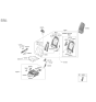 Diagram for 2022 Hyundai Sonata Seat Motor - 886D2-L0000