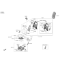 Diagram for 2020 Hyundai Sonata Seat Cushion - 88100-L0050-VSA