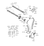 Diagram for Hyundai Tucson Timing Chain - 24321-2M800