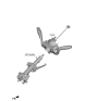 Diagram for 2022 Hyundai Sonata Turn Signal Switch - 934B2-L1050