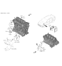 Diagram for 2022 Hyundai Santa Fe Knock Sensor - 39250-2S200