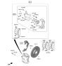 Diagram for 2020 Hyundai Sonata Brake Dust Shield - 51755-L1200