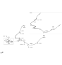 Diagram for 2019 Hyundai Kona Parking Brake Cable - 59760-J9000